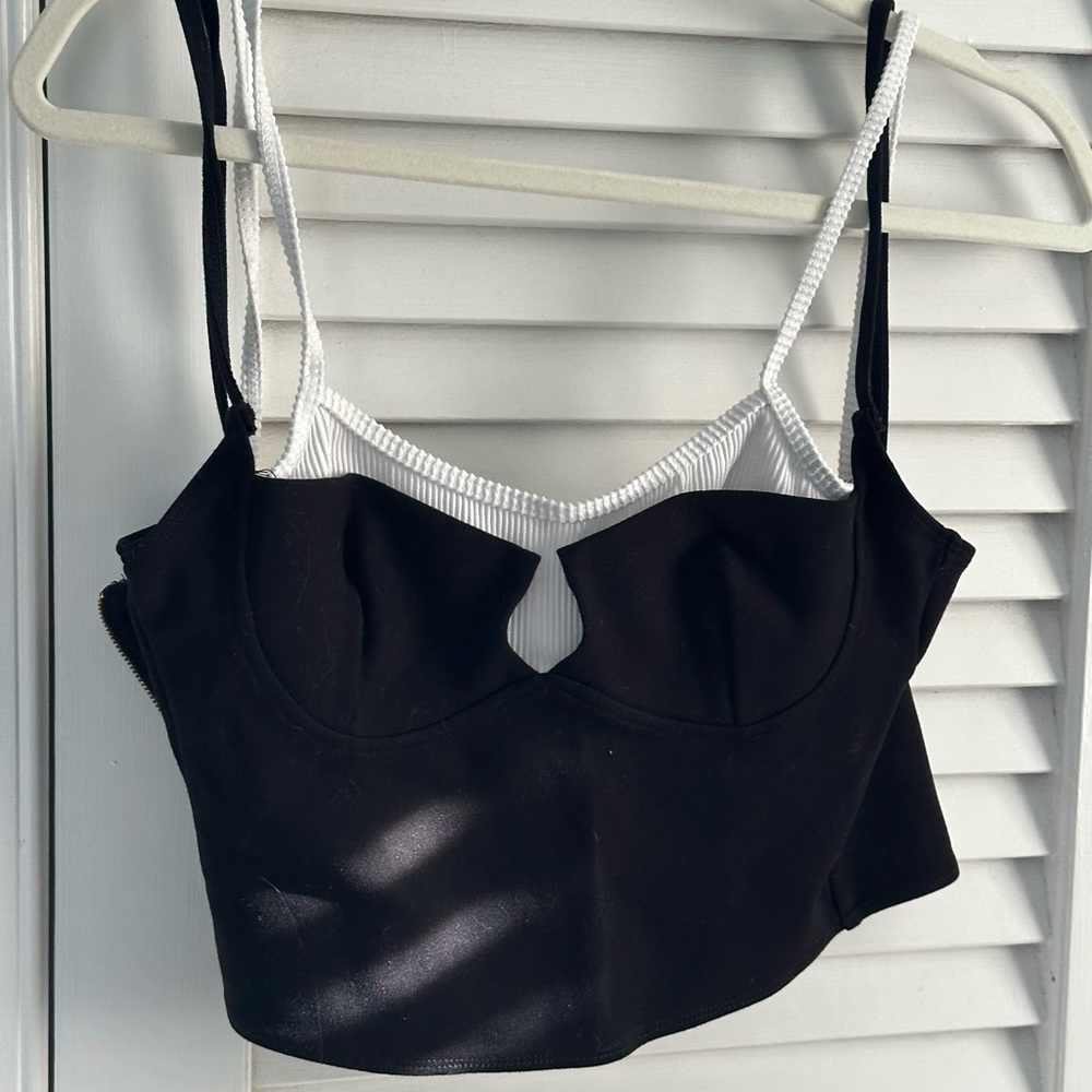 Beginning Boutique Layered Crop Top